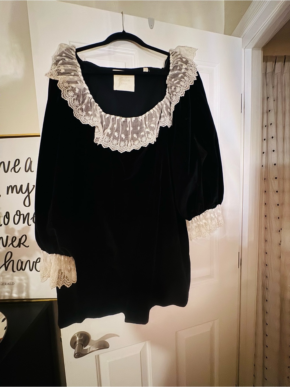 Doen Velvet dress XXL GUC